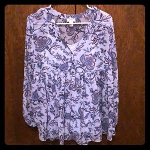 Motherhood Maternity sweet floral blouse